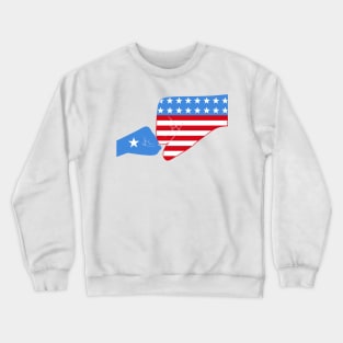 UK & Somalia Baby Fist Bump Patriot Flag Series Crewneck Sweatshirt